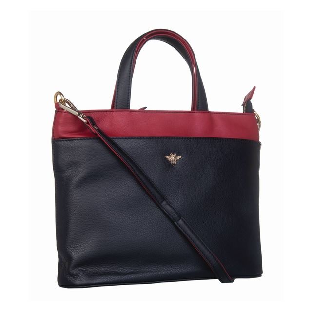 Begg Exclusive Handbag - Black Red - 7318/27 7318 27 HOBOBEE